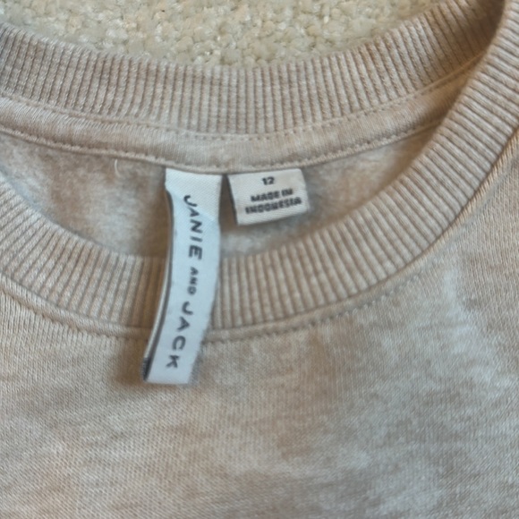 Janie and Jack girls sweatsuit set. C’est la vie - Picture 4 of 8